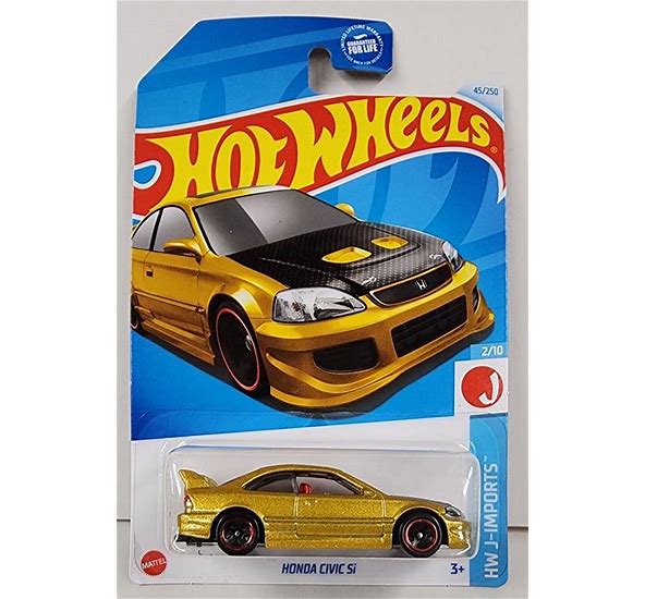 Hot Wheels 2024 Honda Civic Si Gold 45/250